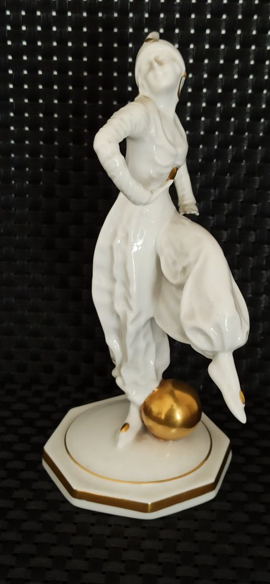 Figurka Tancerka  Porcelana Hutschenreuther LHS Selb 1920 r Ideał