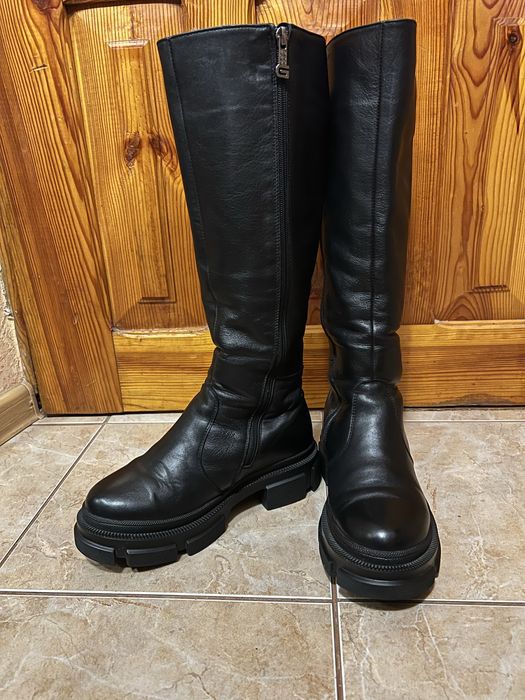 Чоботи, черевики шкіряні р.37 зимові