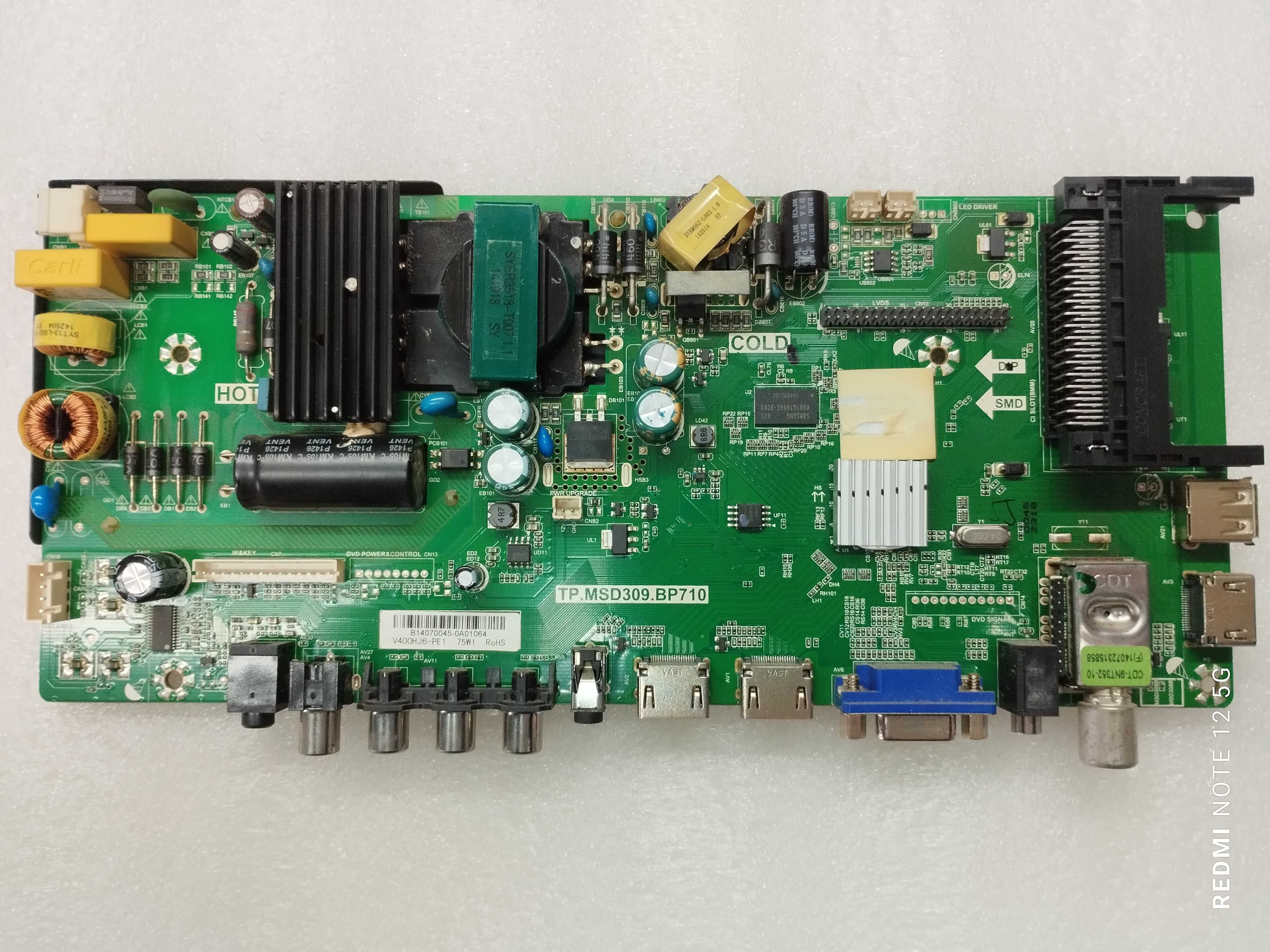 Main Board TP.MSD309.BP710