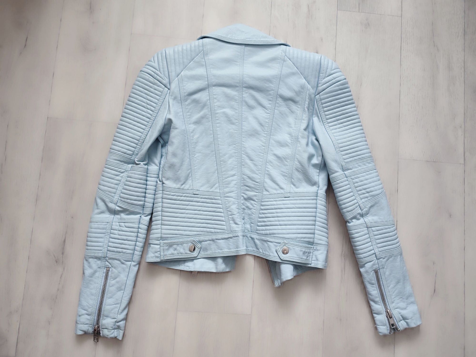 Шкіряна куртка ASOS