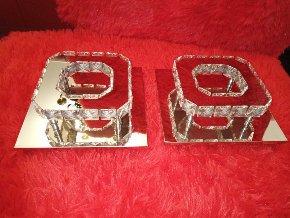 Lampa Plafon kryształowy Led nowy 2 sztuki