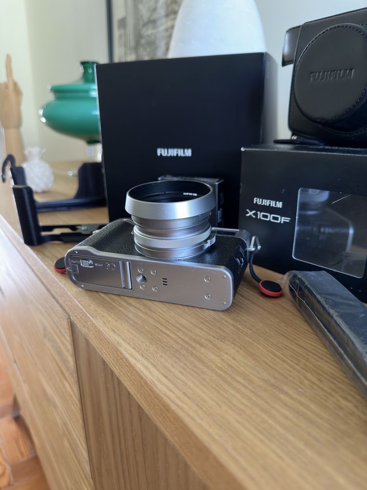 Fujifilm x100f com acessorios
