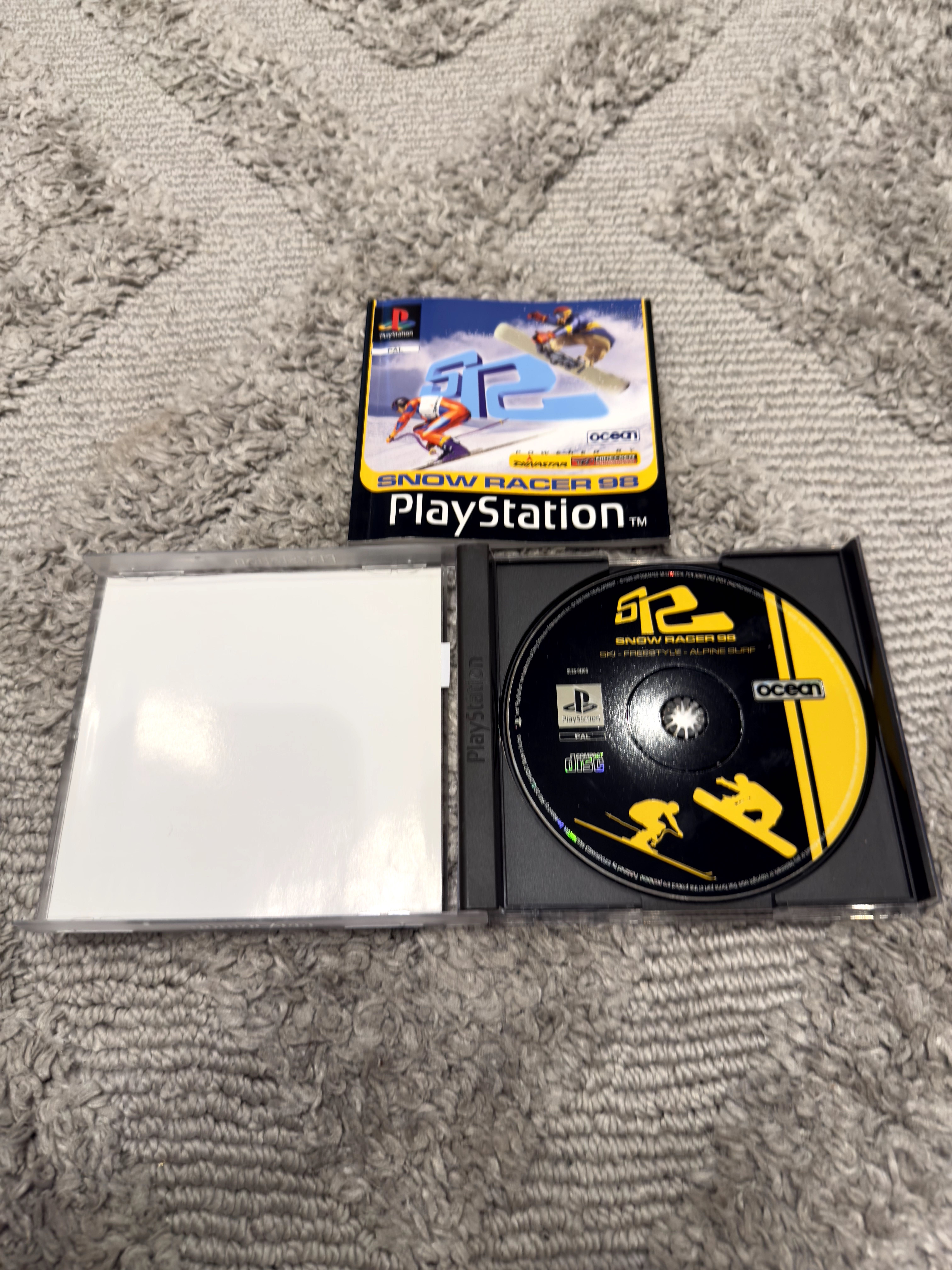 snow racer 98 ps1 psx