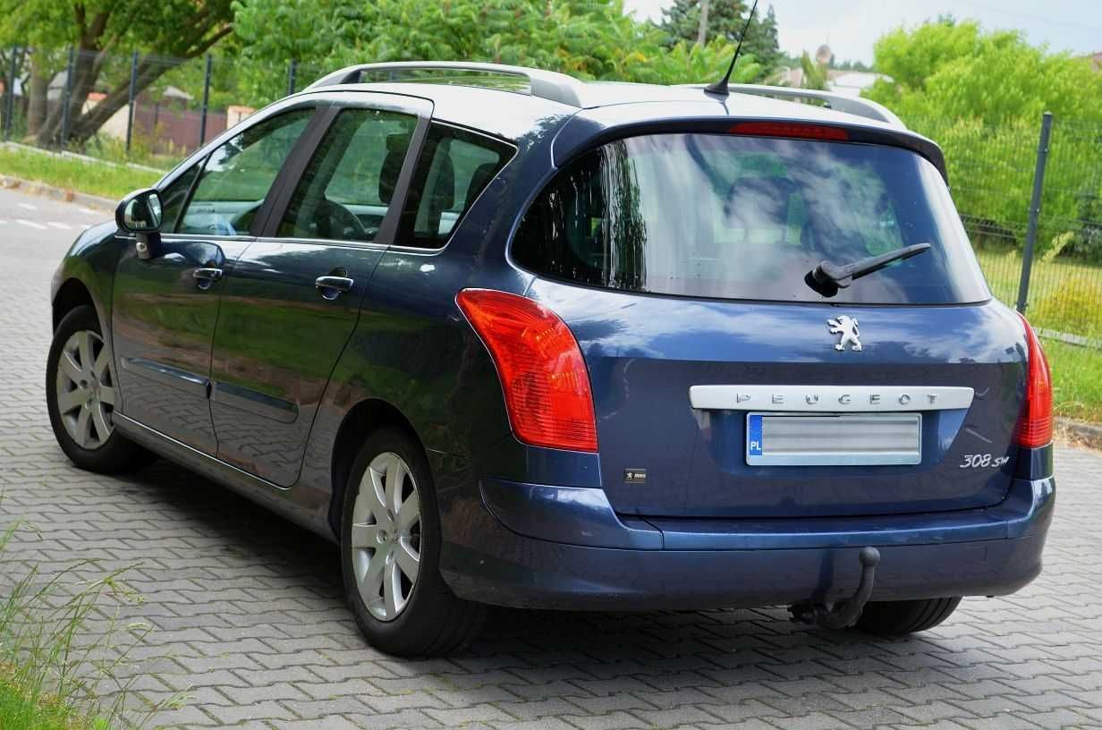 Oszczędny 5l100km Peugeot 308 SW PANORAMA climatronic I WŁ rej PL!