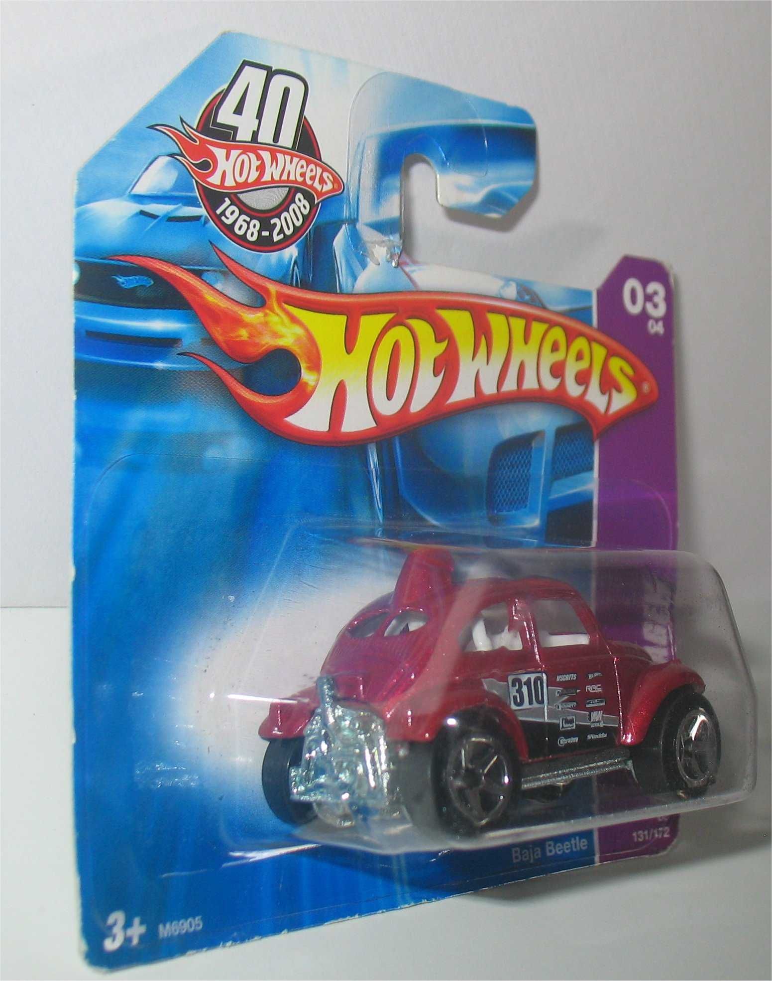 Hot Wheels - Volkswagen Baja Beetle (40 Anos - 2008)