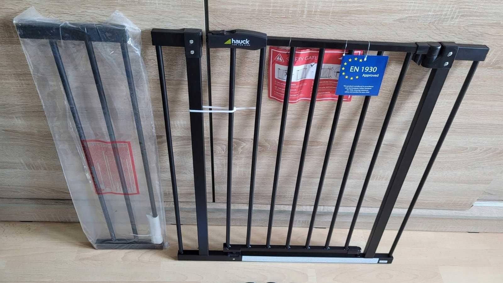 Bramka Rozporowa na drzwi HAUCK 75-80cm + rozszerzenie 21cm 96-101cm