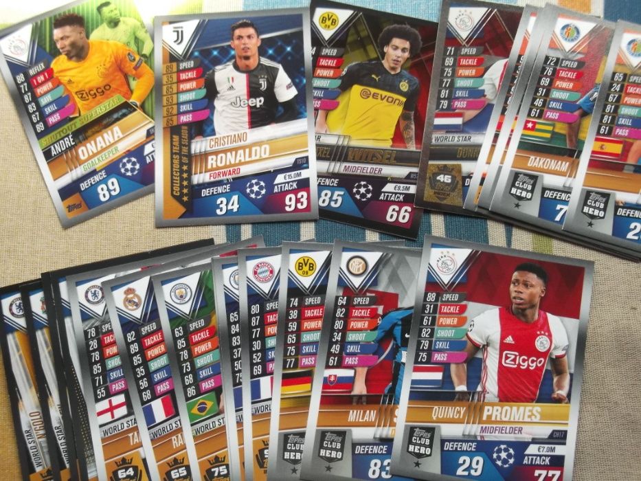 CARTAS Champion MATCH ATTAX Topps 2019.2019/20.101 SEASON 2019/20