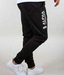Alpha Industries Spodnie dresowe Basic Czarny Regular Fit  roz. XL