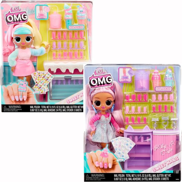 LOL Surprise OMG Sweet Nails – Candylicious Sprinkles Shop, Kitty Cafe