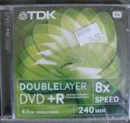 DVD+R 8.5 GB 240 MIM