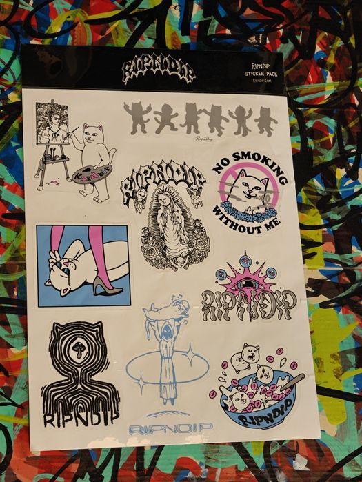 Rip n dip stickers