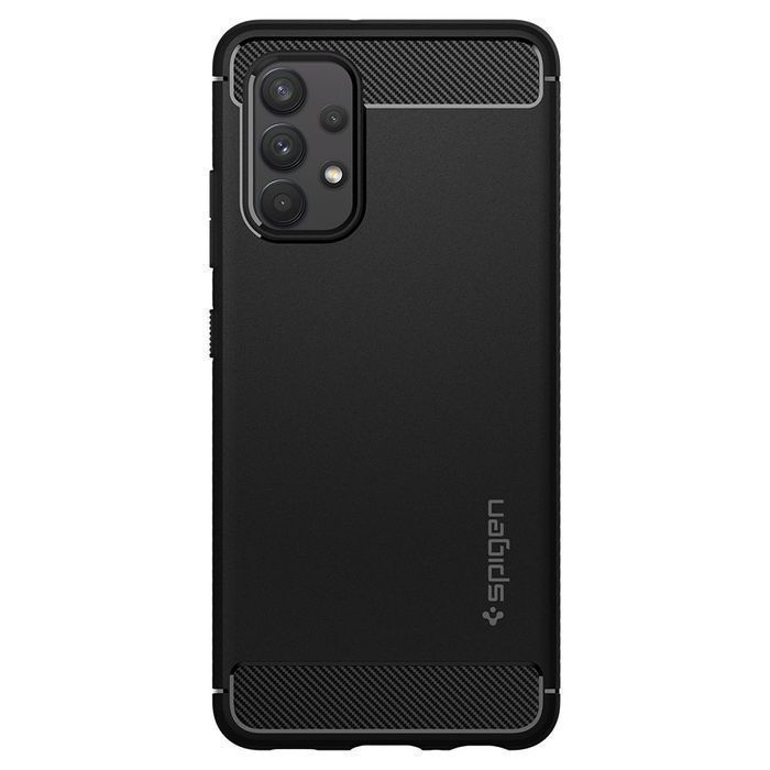 Etui Ochronne Spigen Rugged Armor do Galaxy A52 / A52S - Czarny Mat