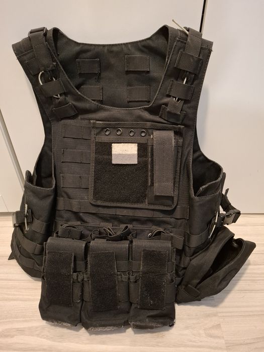 Kamizelka FSBE Czarna dodatki