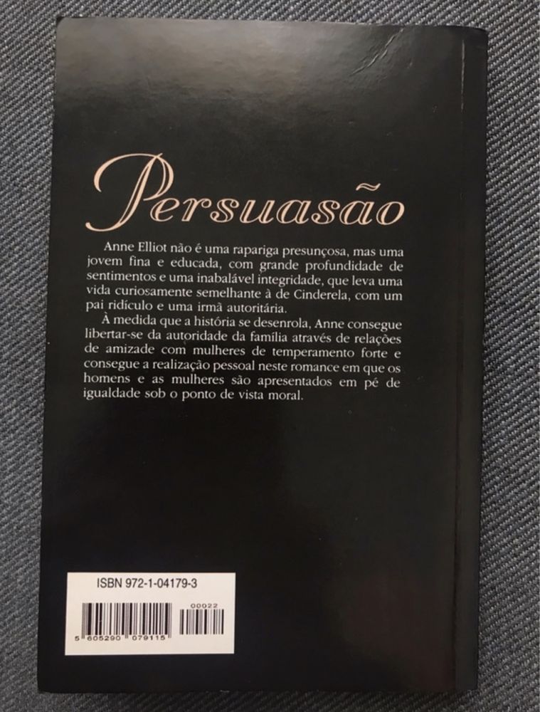 Jane Austen - Persuasão - livro de bolso