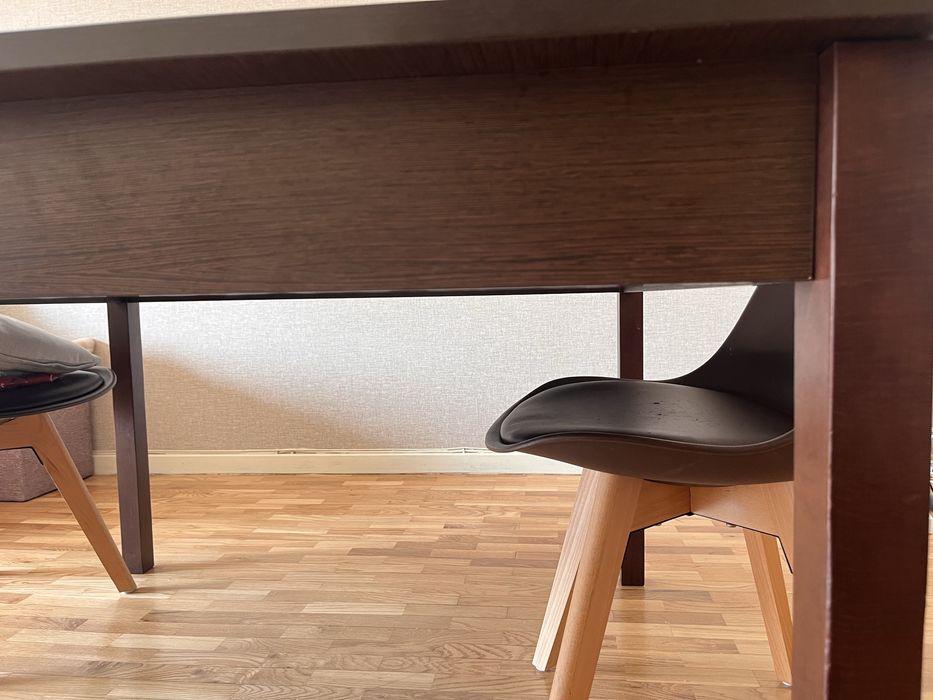 Mesa sala jantar quadrada 1.20x1.20m