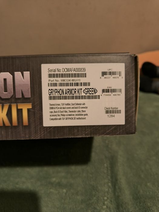 Chłodzenie Asus Gryphon Armor Kit Sabertooth mATX dla LGA 1150