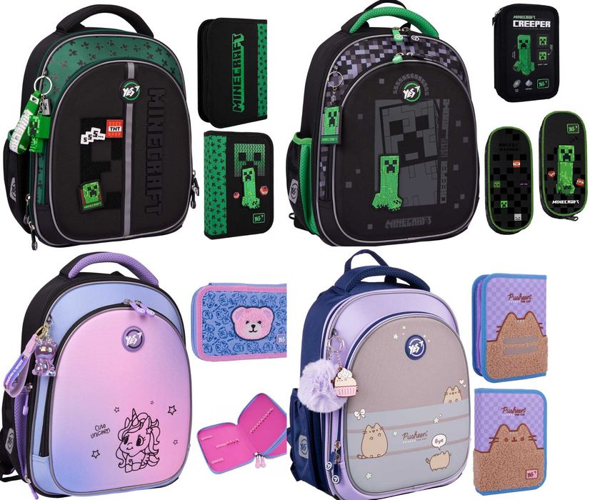 Рюкзак YES S-109 шкільний напівкаркасний