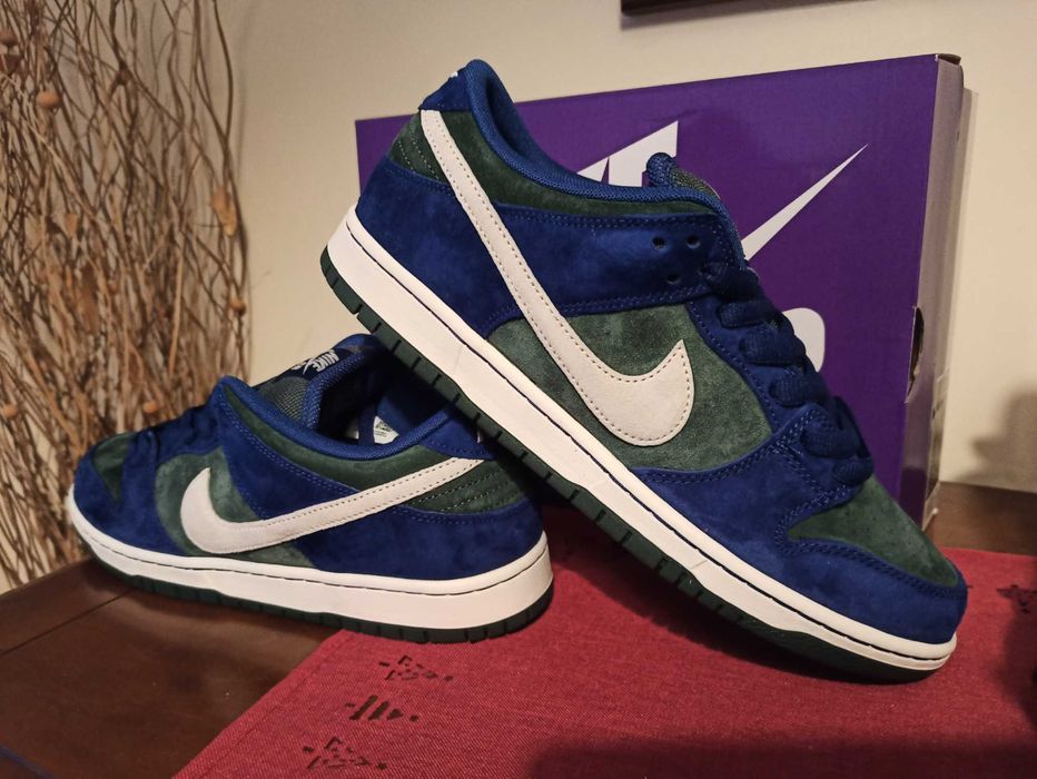(r. Eur 44,5) Nike SB Dunk Low Deep Royal Blue HF3704,-400