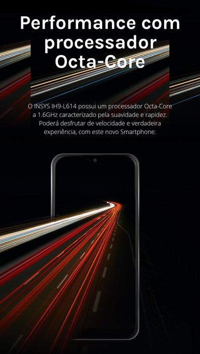 Smartphone INSYS IH9-L61 (igual a novo)