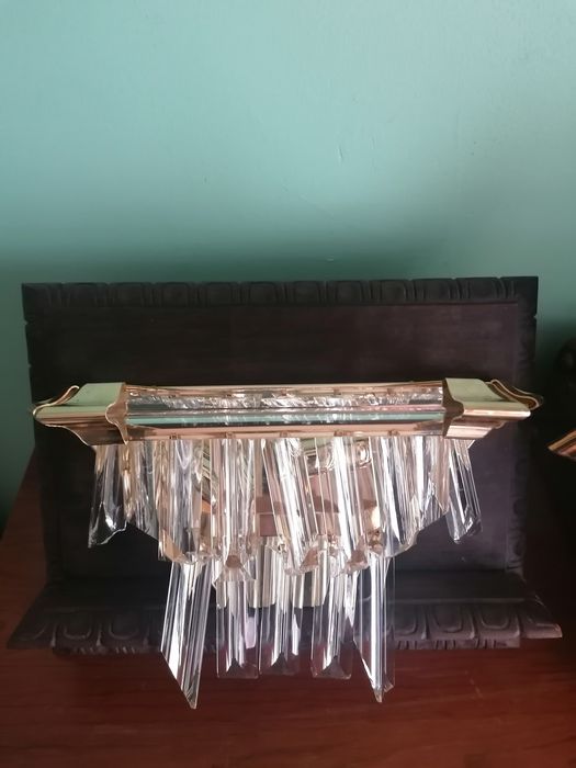 Apliques parede vidro