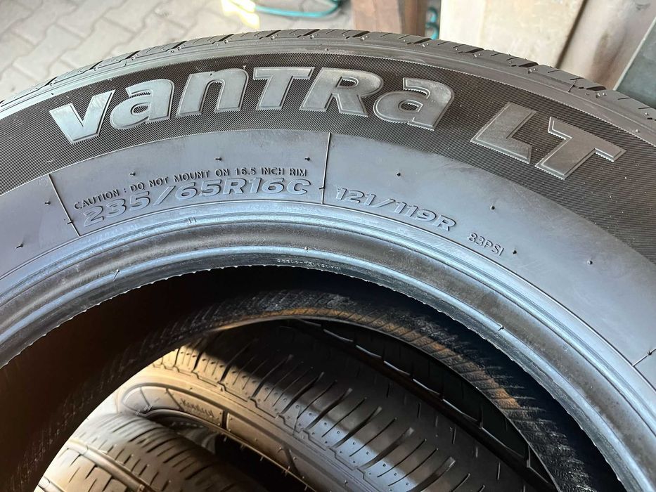 Opony letnie 4x 235/65 R16C Hankook VantraLT nośność 121R 7.2 mm #2261