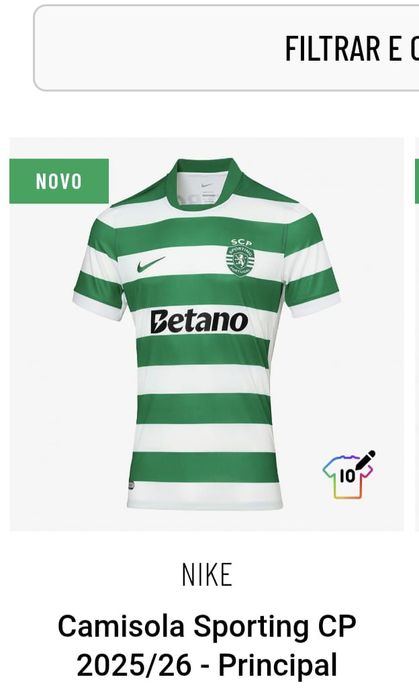Vendo Camisolas Futebol