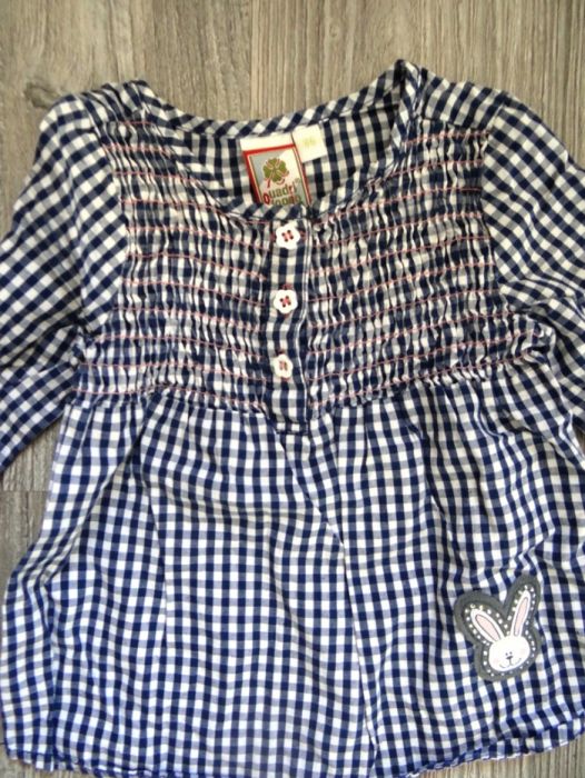 Zestaw ubranek sukienki strój H&M Quadri jak nowe rozm.86