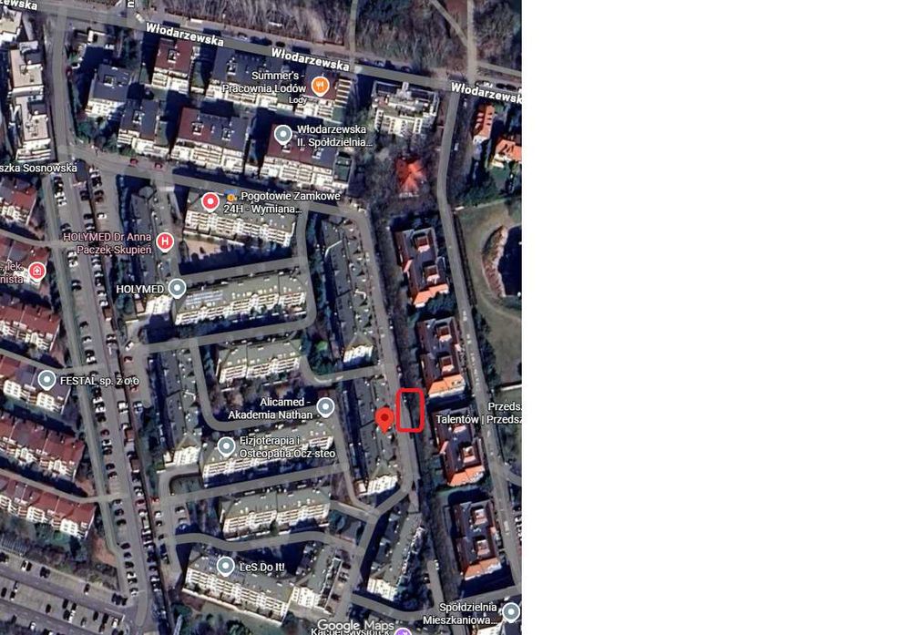 Miejsce parkingowe, warszawa, ochota, ulica włodarzewska 57D