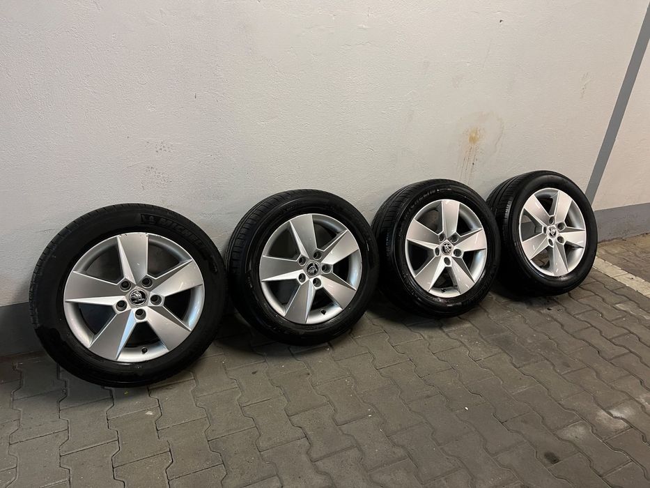 KOŁA FELGI Z OPONAMI SKODA OCTAVIA III 205/55R16