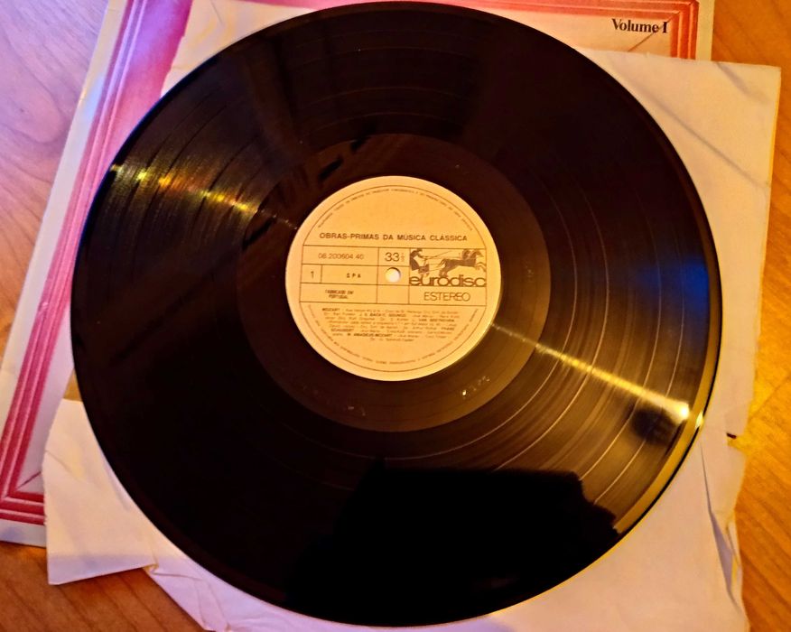 Obras Primas da Música Clássica - Disco vinil