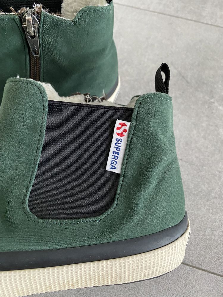 Ocieplane botki jesień/ zima superga 34