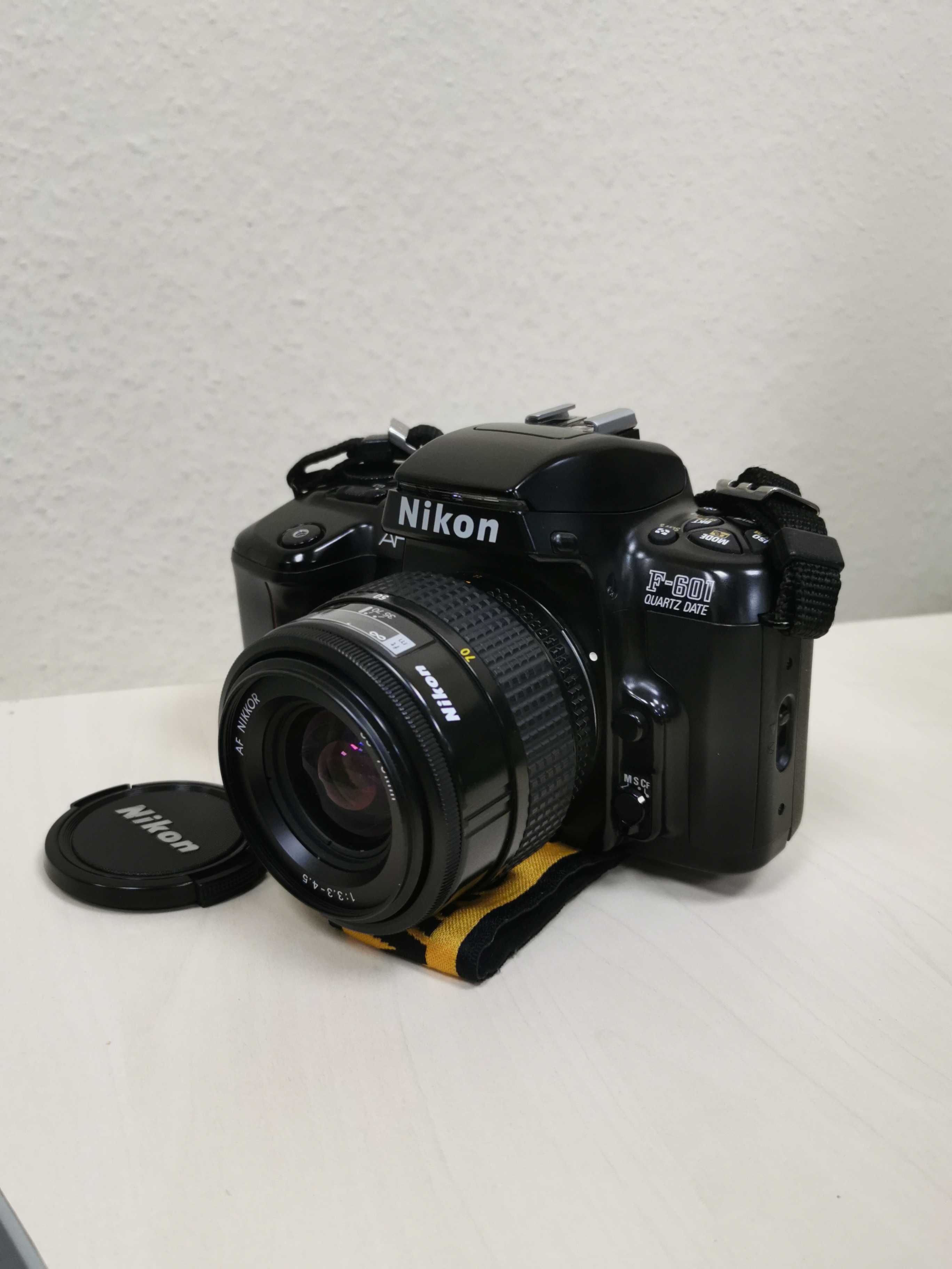 Пленочный фотоаппарат Nikon F-601 + Nikon 35-70 f/3.3-4.5