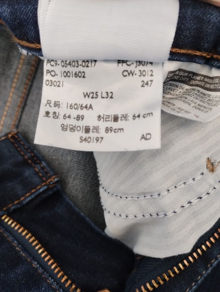 Spodnie jeans Levi's  rozm.34 / XS damskie