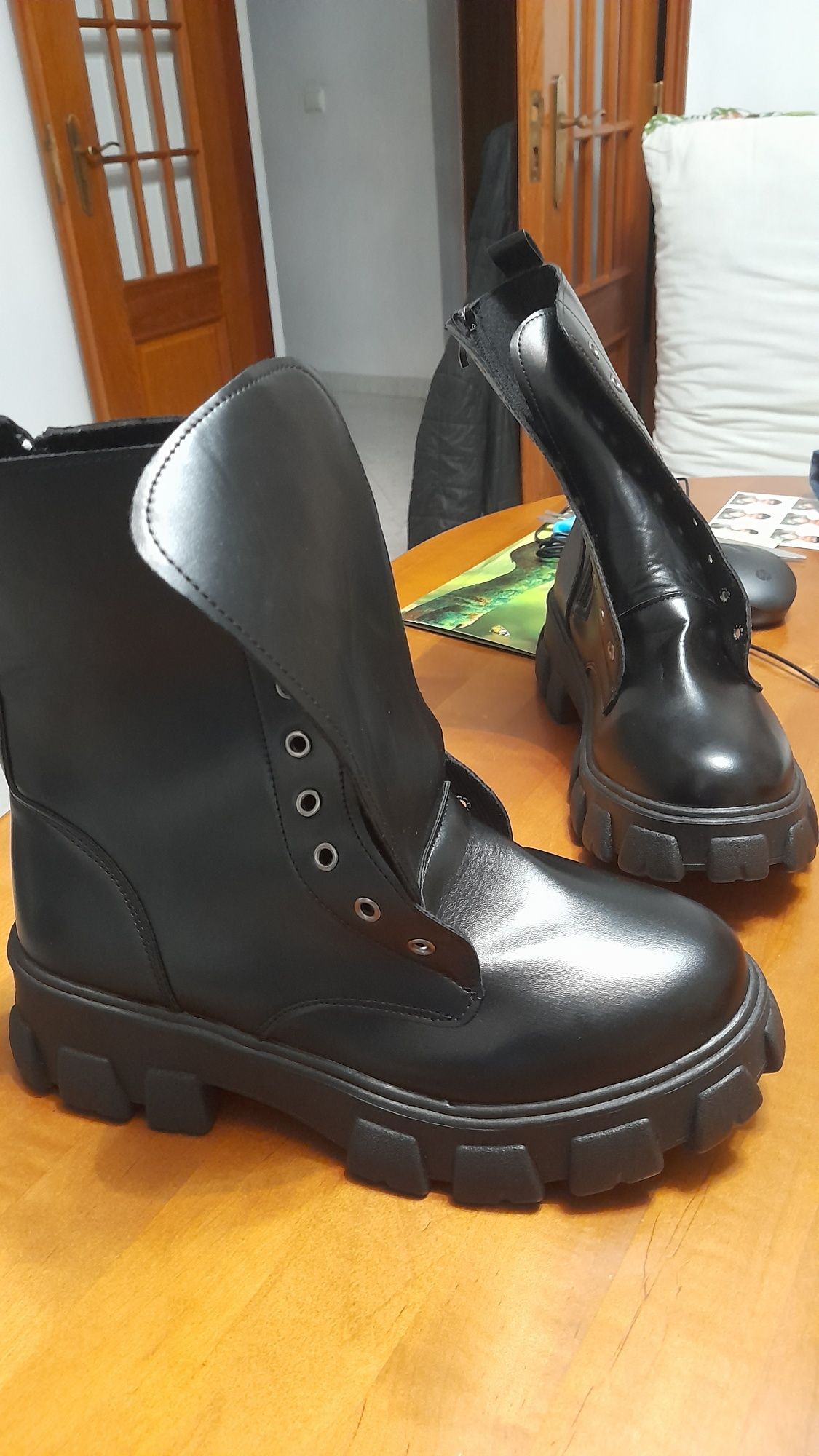 Botas pretas New Rock