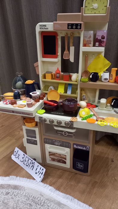 Кухня дитяча 93см.з яйцеваркою,нові,пар,вода,світ нові 889-