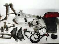 honda cb 450 set podnóżek przełącznik linka lampa osłona błotnik