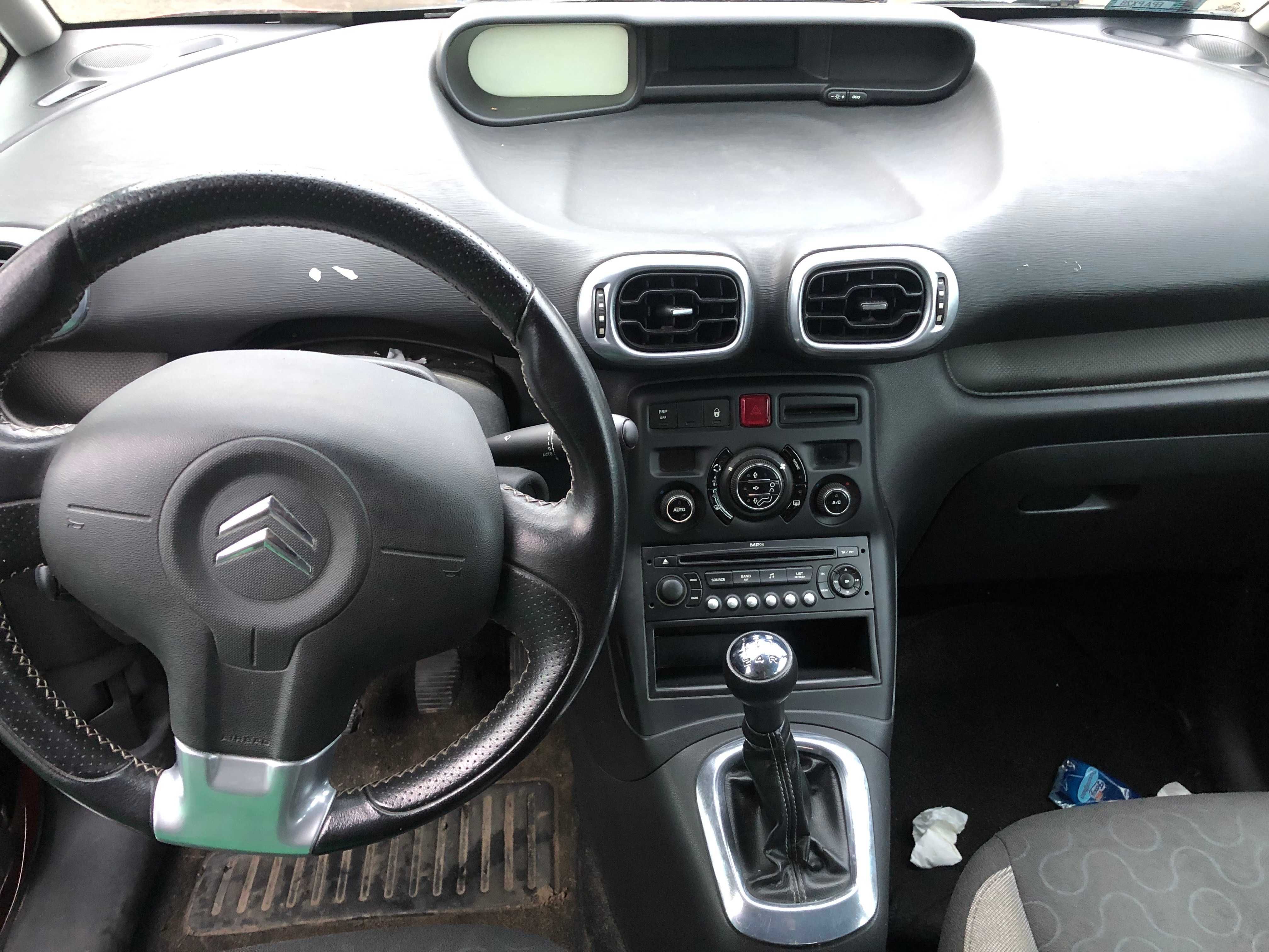 CITROEN C3 PICASSO 1.4 VTI 8FP Drzwi maska blotnik zderzak lampa KJCC