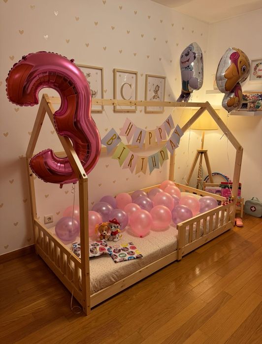 Cama Montessori HÔMA + Colchão 90x190cm