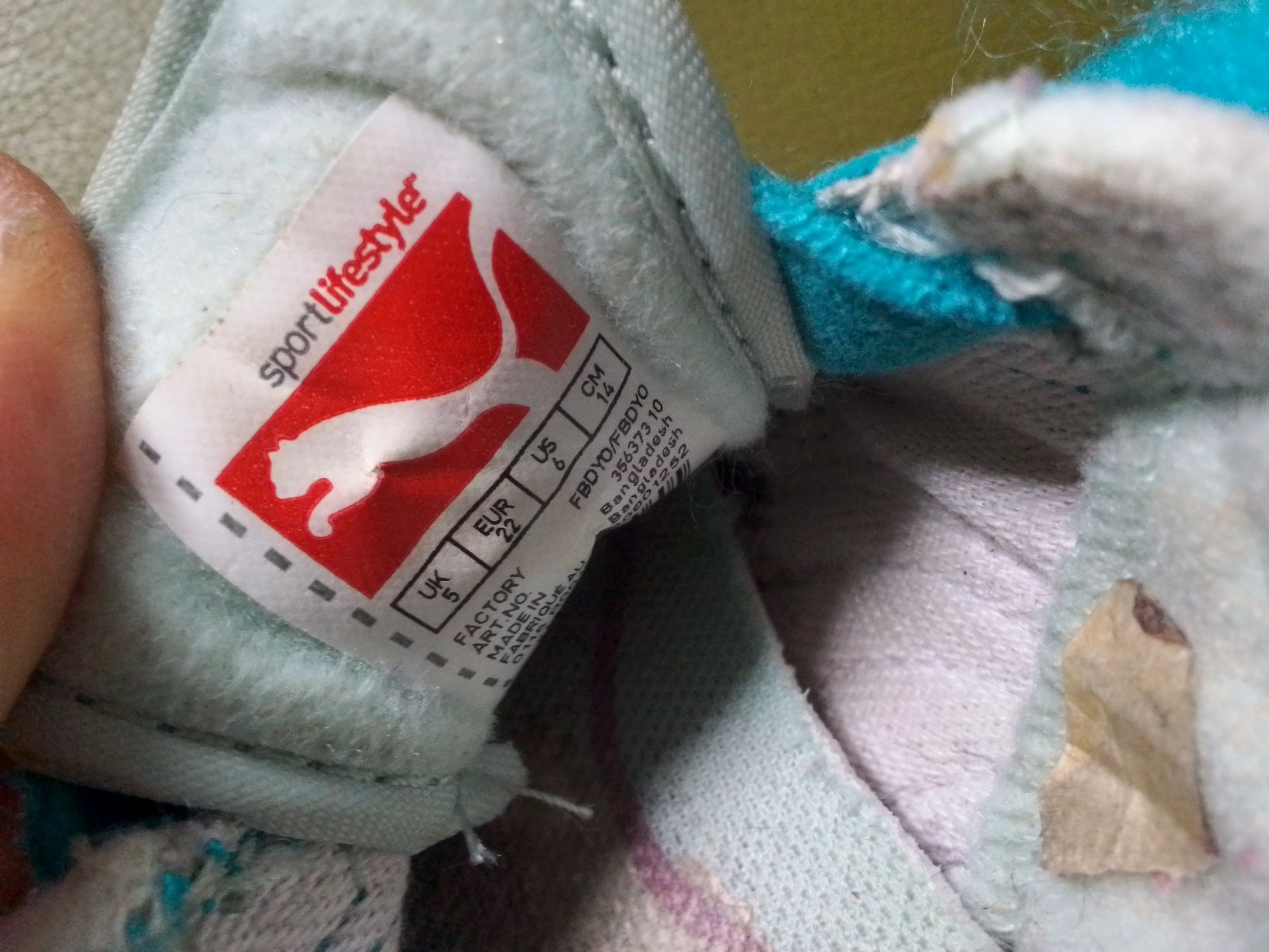Buciki dziecięce PUMA r22
