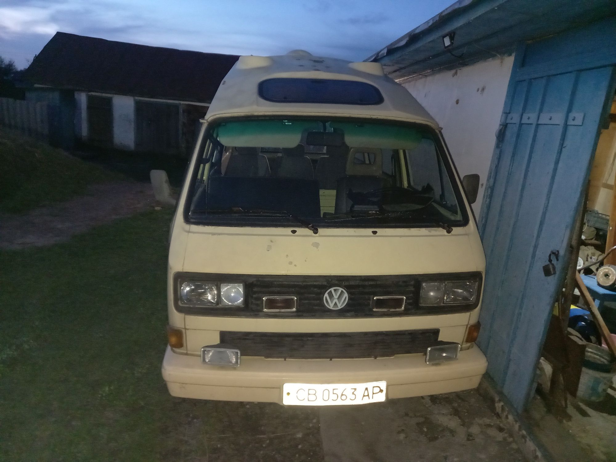 Vw t3    2.0i бензин. Обмен на лафет