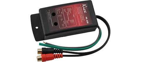 Konwerter sygnału, wyjścia RCA HI LOW HL330 KICX  BasAudio Skrzyszów