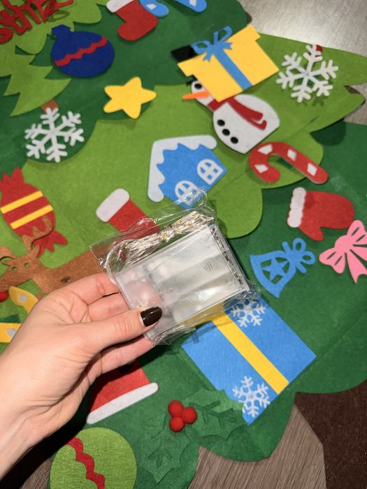 Ялинка з фетру дитяча