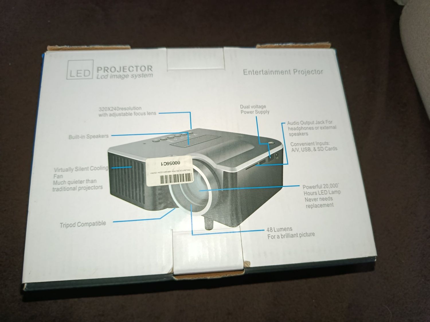 Projektor LED jak nowy