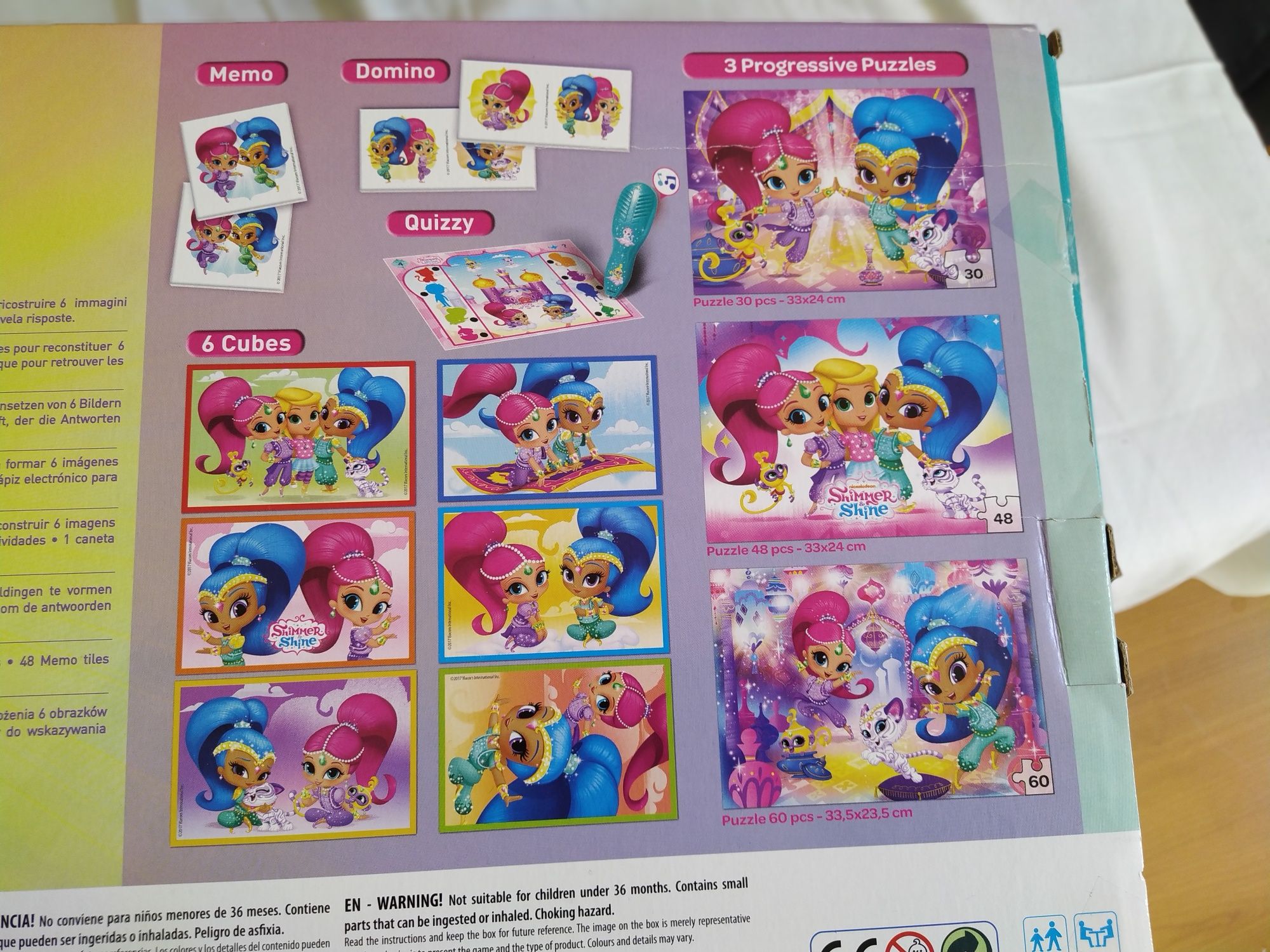 Jogos desenvolvimento Edukit Mega 7in1 Shimmer&Shine