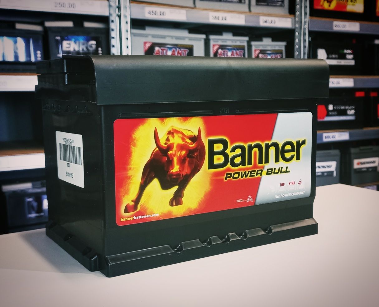 Akumulator Banner 12V 60ah 540A NOWY Power Bull