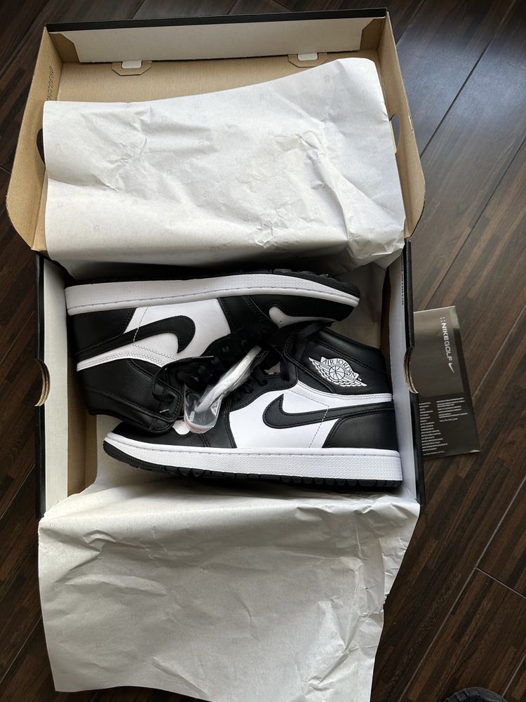 Jordan 1 High Golf "Black/White - Panda"