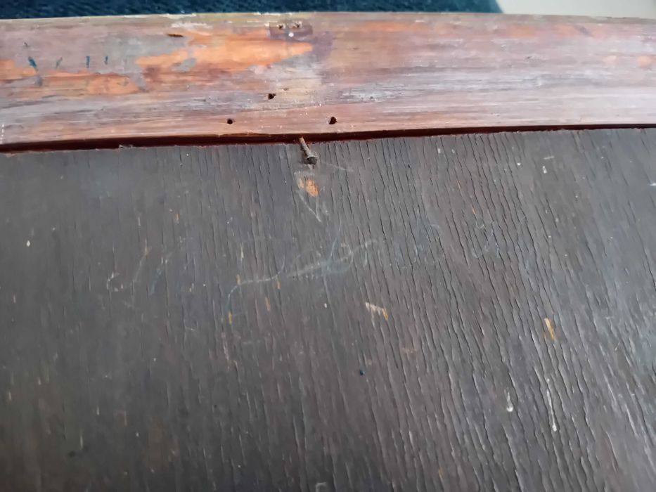 Piękny portret olejny półakt  przedwojenny