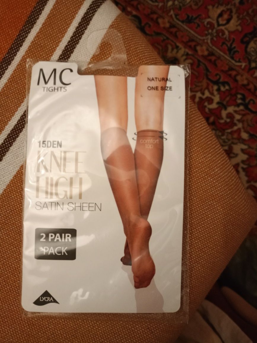 Podkolanówki MC w zestawie 2pary.