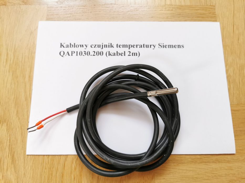Kablowy czujnik temperatury Siemens QAP1030. 200