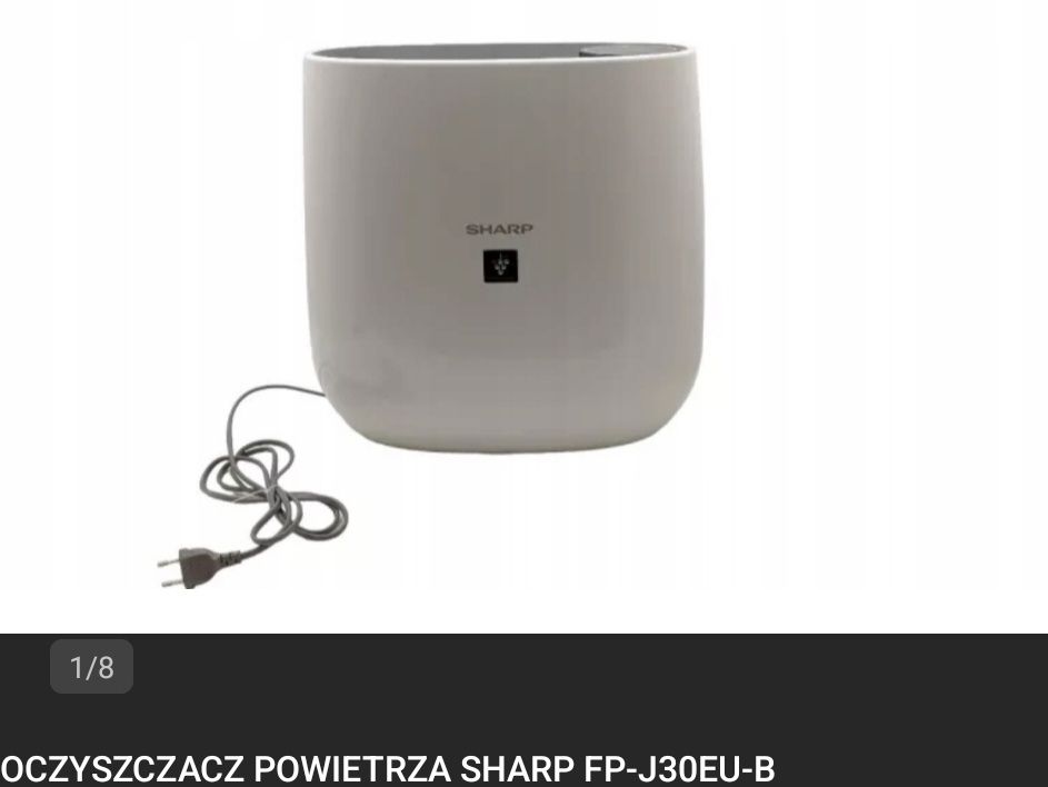 Oczyszczacz powietrza Sharp FP-J30EU-B